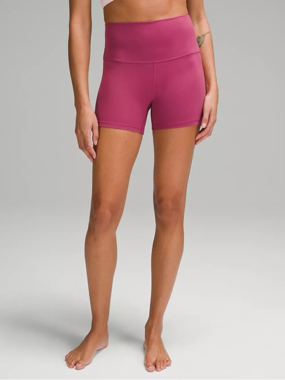 Lululemon Align 6” Shorts Pink Size 14 High Rise Biker NWOT